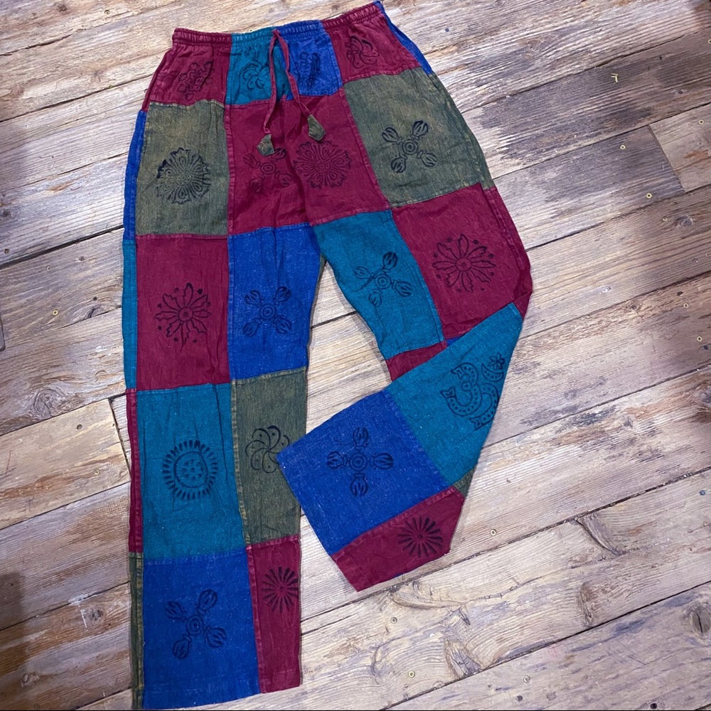 Hippie patchwork pants - Picture 3 of 5